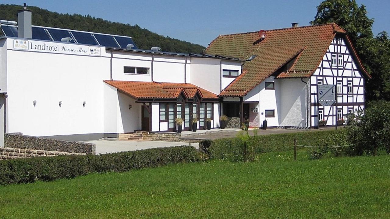 Landhotel Weisses Ross Garni Bad Brückenau Dış mekan fotoğraf